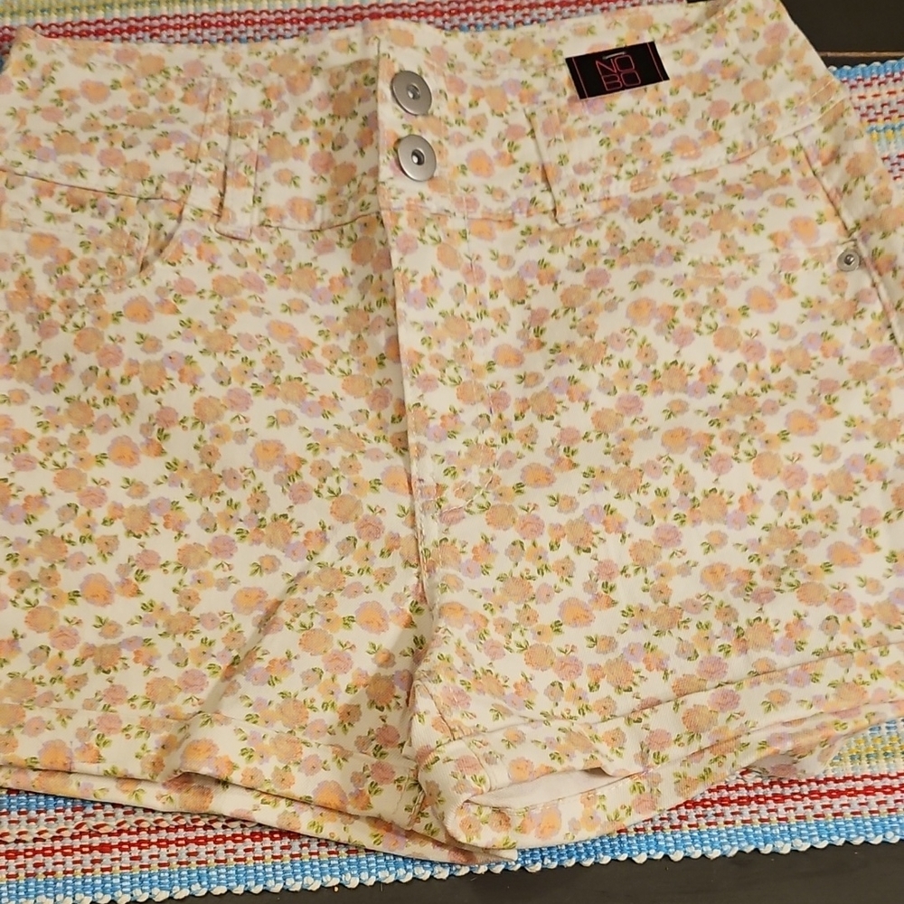 Floral Print Shorts